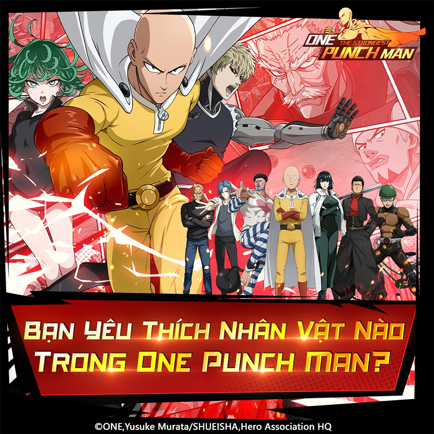 One Punch Man: The Strongest – Tựa game mobile có lối chơi rất phù hợp với phong cách của game thủ Việt