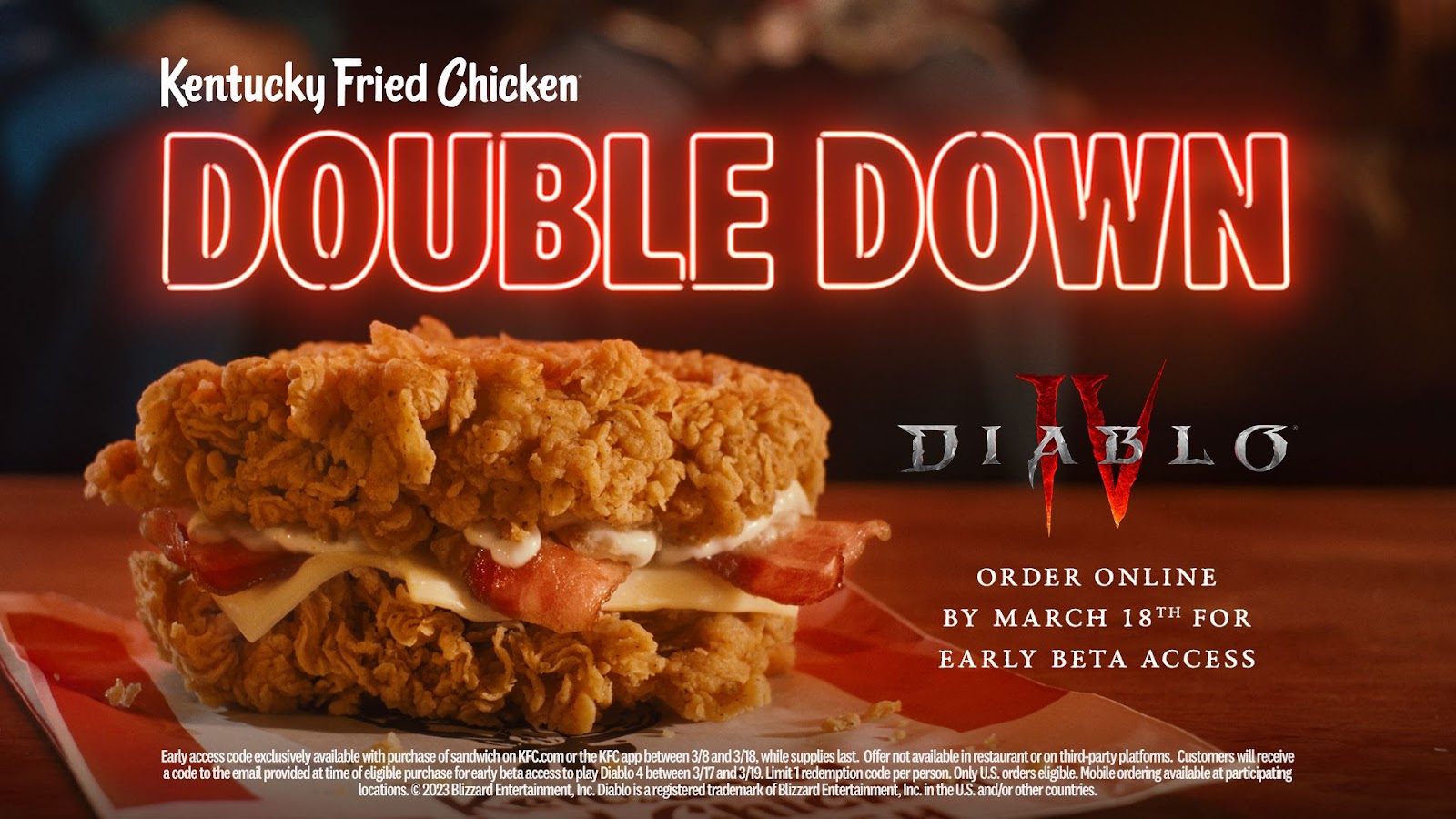 Nhận code trải nghiệm Diablo 4 khi ăn gà rán KFC, bạn đã thử qua chưa?