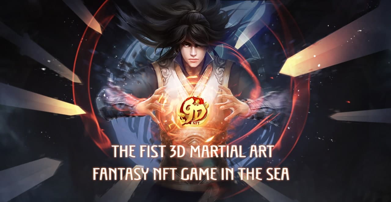 9D NFT - Tựa game Kiếm hiệp 3D NFT đầu tiên tại Đông Nam Á sắp ra mắt