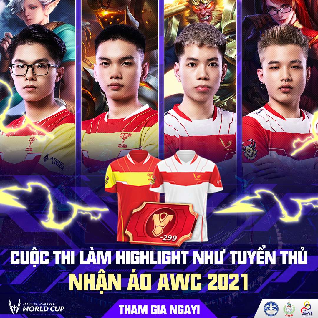 TẠO HIGHLIGHT NHƯ TUYỂN THỦ - CUỘC THI ĐỒNG HÀNH CÙNG AWC 2021