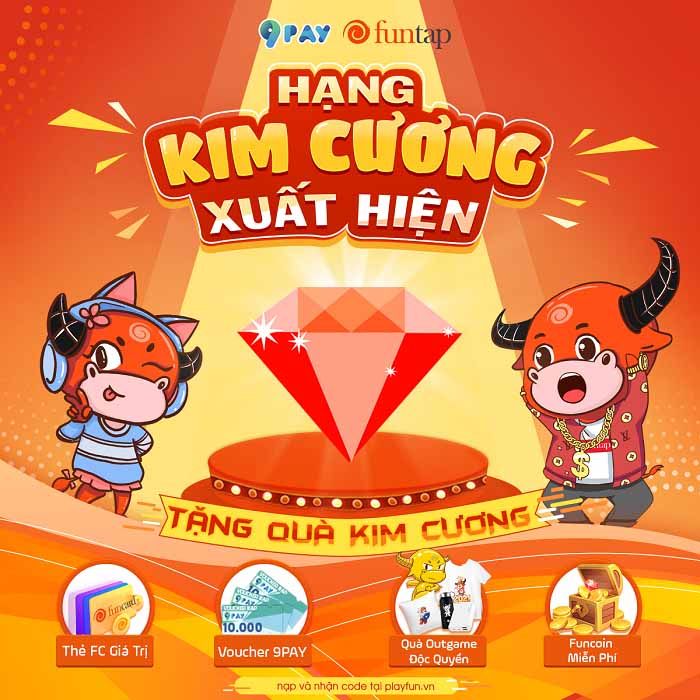 Cộng đồng game thủ Việt “thỏa mãn” với sự kiện Sinh nhật Kim Cương – Funtap