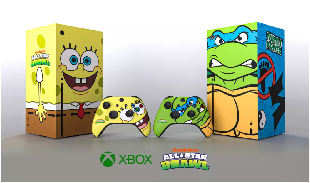 Xbox Series X cực dễ thương với chủ đề Spongebob