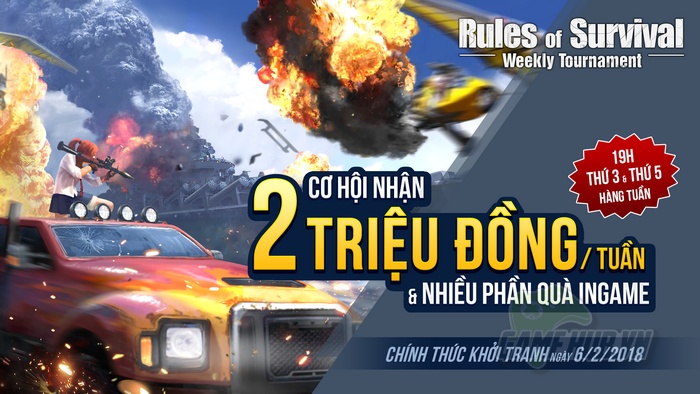Hot! Rules of Survival ra mắt Giải đấu hàng tuần dành cho game thủ Việt