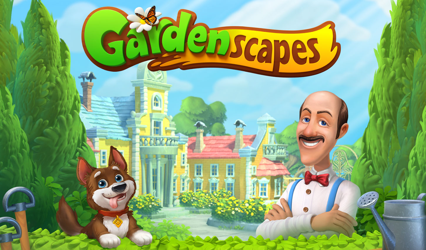 Gardenscapes – Game giải đố của Playrix đạt nửa triệu lượt tải trong 1 tháng