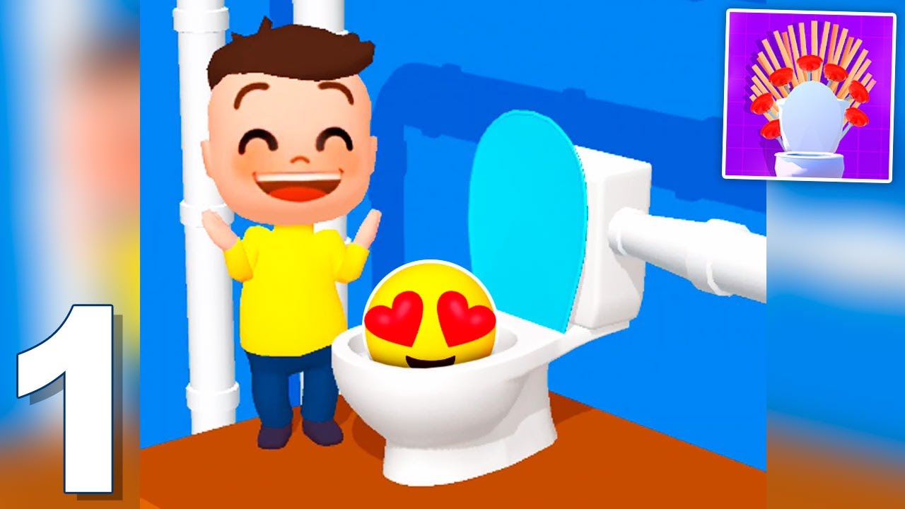 Toilet Games 3D: Game hack não vui nhộn trên điện thoại