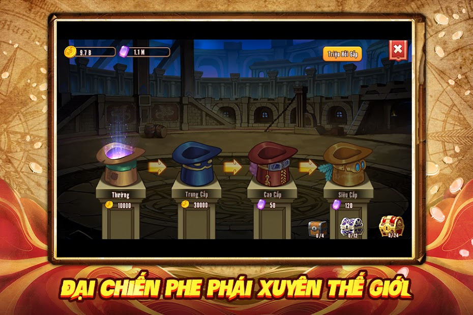 Tải Đảo Kho Báu - Bá Vương Thức Tỉnh | Game chiến thuật thẻ bài