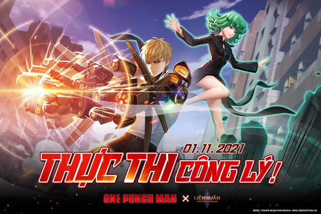 Game thủ sốc với tạo hình “Thánh Phồng” khi thấy những skin One Punch Man sẽ có trong Liên Quân?