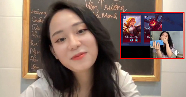Lần đầu tiên livestream cùng bạn trai mới, cô giáo Minh Thu thử sức "try-hard" Liên Quân