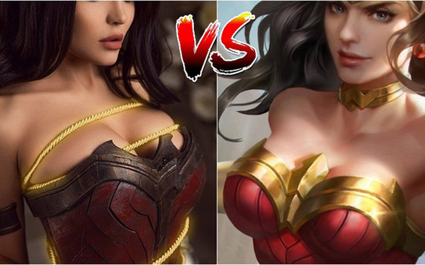 Cosplay Wonder Woman hở cả vùng 18+, game thủ Liên Quân mà thấy thì chắc “chị đại” sẽ trở thành “hot pick”