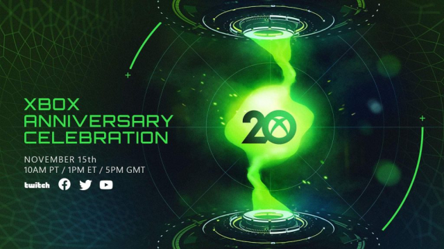 Microsoft công bố chương trình đặc biệt kỷ niệm 20 năm của Xbox