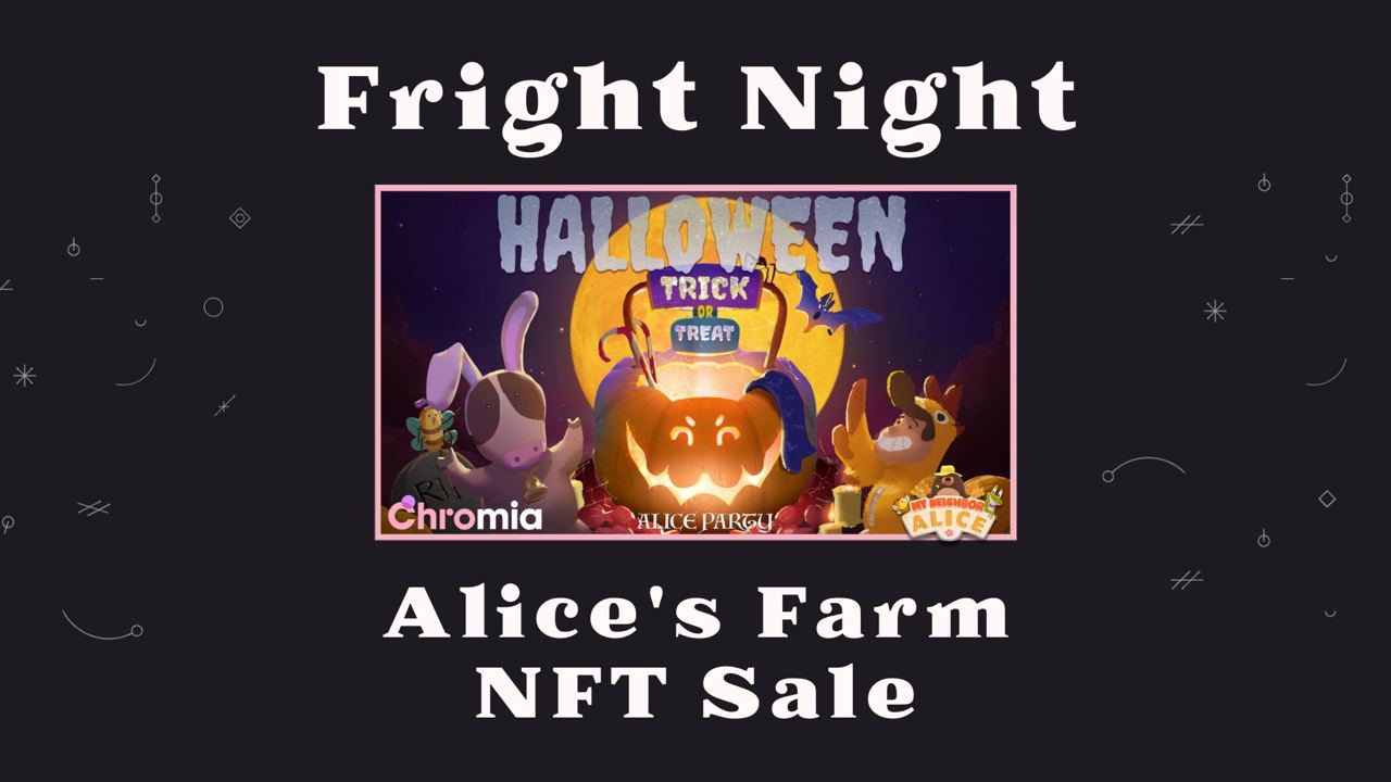 Be Spooked: Binance NFT ra mắt sê-ri NFT ‘Alice’s Farm Halloween Party’, có nội dung trong trò chơi phiên bản giới hạn