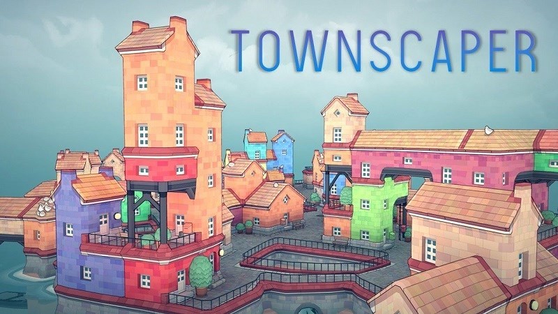 Townscaper - Game mô phỏng xây dựng thành phố
