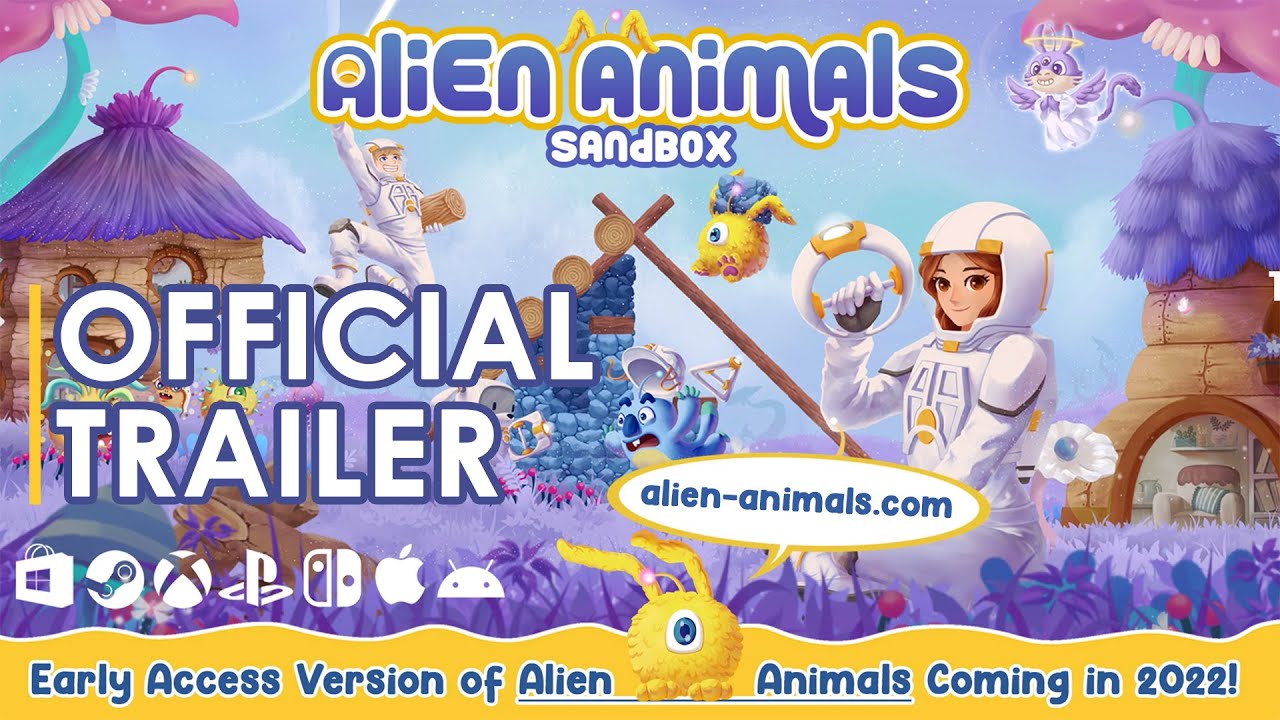 Alien Animals: Sandbox – Xây dựng những ngôi nhà cho người ngoài hành tinh