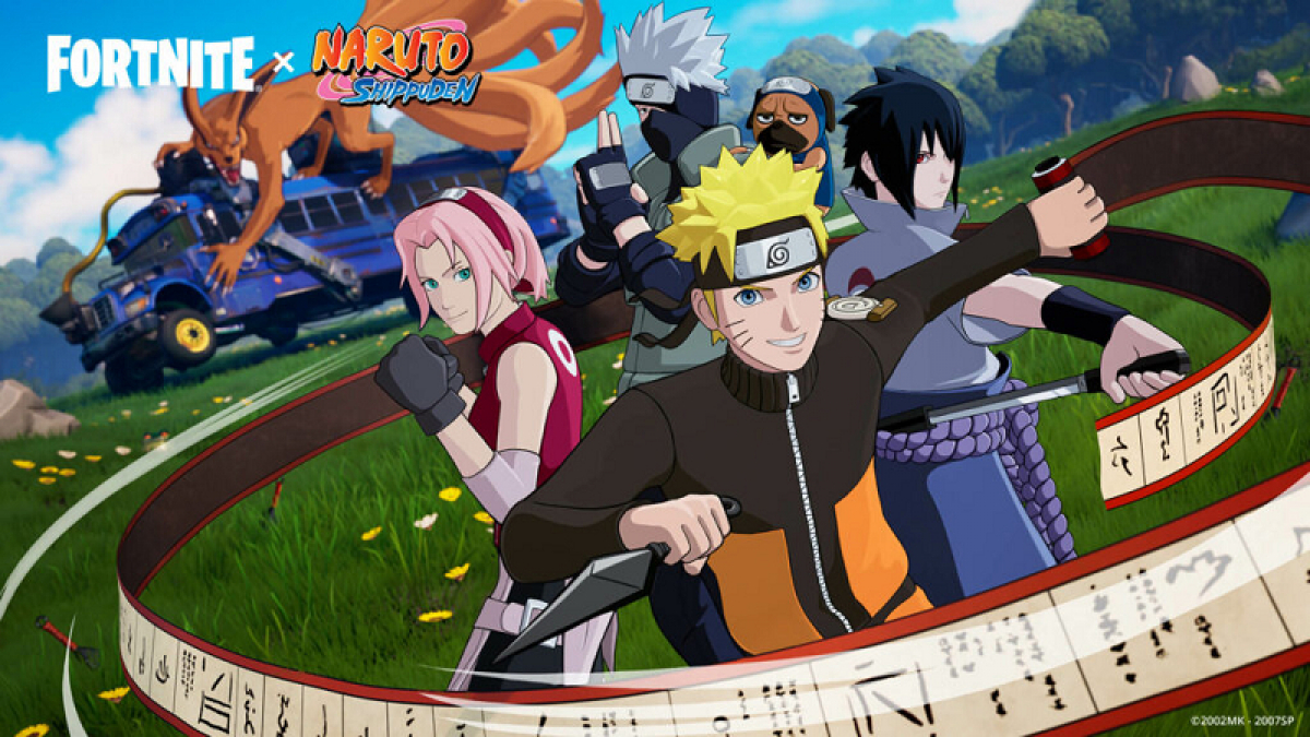 Naruto và các thành viên của Đội 7 sắp sửa đổ bộ vào Fortnite