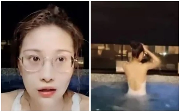 Thay đồ bơi để lên sóng, nữ streamer xinh đẹp bất ngờ bị camera phản chiếu qua gương, ghi lại toàn cảnh phân đoạn nóng bỏng
