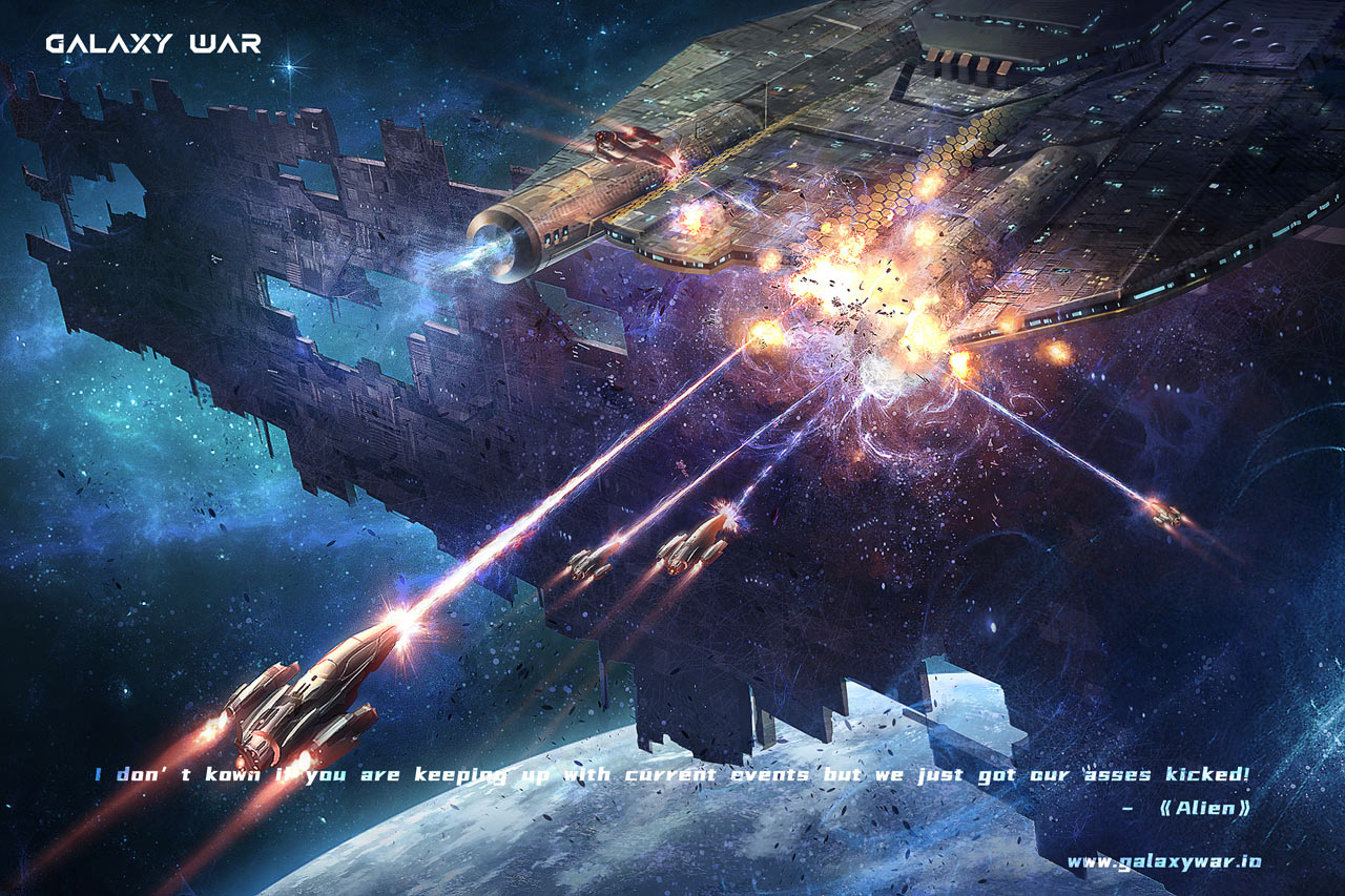 Galaxy War – Tựa game chiến thuật về không gian có đồ hoạ siêu khủng