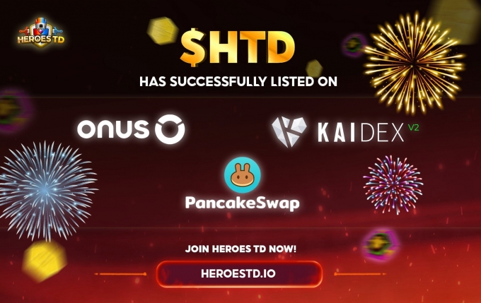 Bứt phá mạnh mẽ, HeroesTD bất ngờ trở thành "ngôi sao" trên sàn PancakeSwap, MEXC