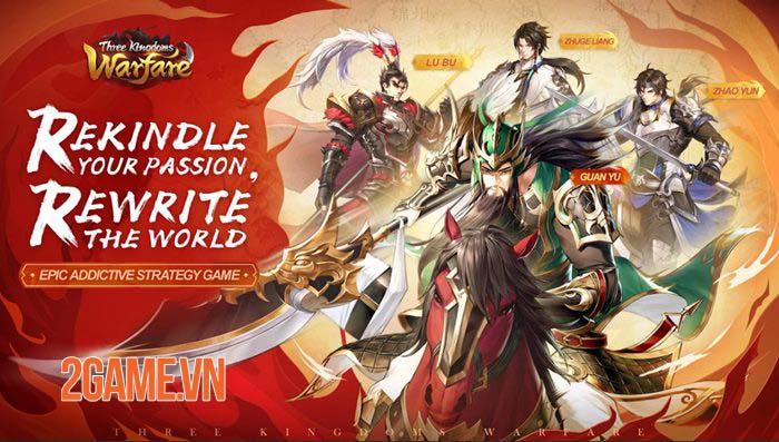 Three Kingdoms: Warfare – Game chiến thuật ấn tượng viết lại lịch sử Tam Quốc