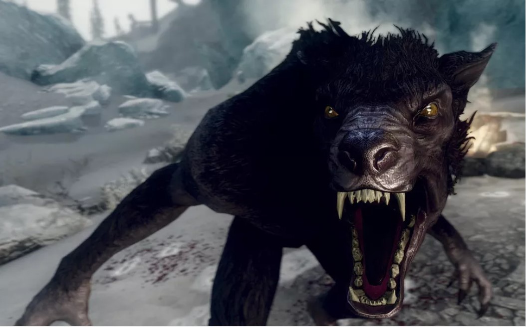 Phát hiện thú vị - Nguyên bản thiết kế người sói trong Elder Scrolls V: Skyrim ban đầu là 'những người có đầu chó'