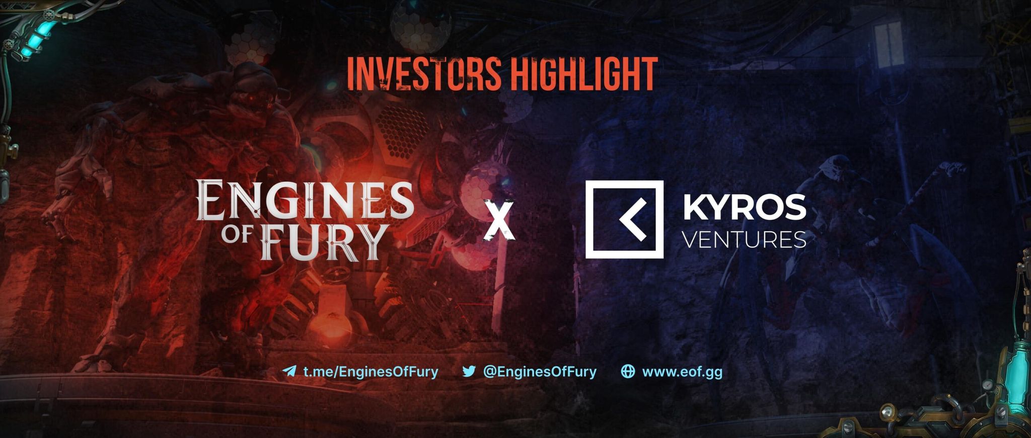 Engines of Fury (FURY) hợp tác cùng Kyros Ventures