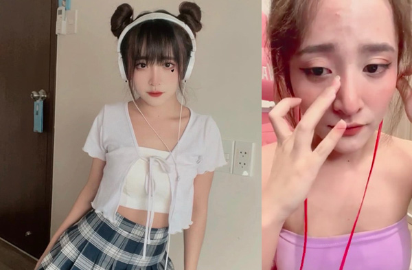 Bị “body shaming" vì diện mạo livestream khác với ảnh sống ảo, nữ streamer rưng rưng vì ấm ức