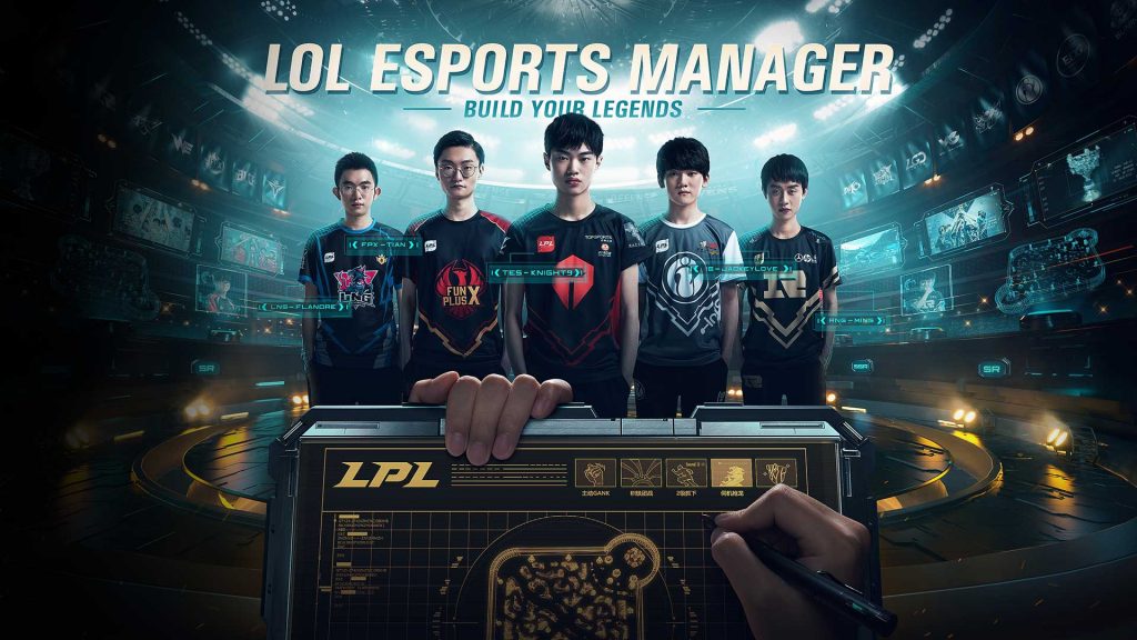 LOL Esports Manager – Tựa game xây dựng đội hình LMHT chuyên nghiệp được Riot hé lộ