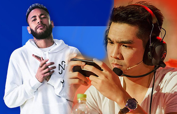 Neymar lần đầu tiên stream game trên Facebook, PewPew khẳng định luôn trình độ leo rank của siêu sao bóng đá