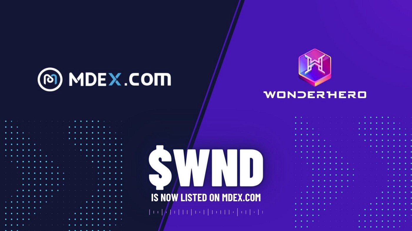 WonderHero (WND) “list” sàn Mdex.com