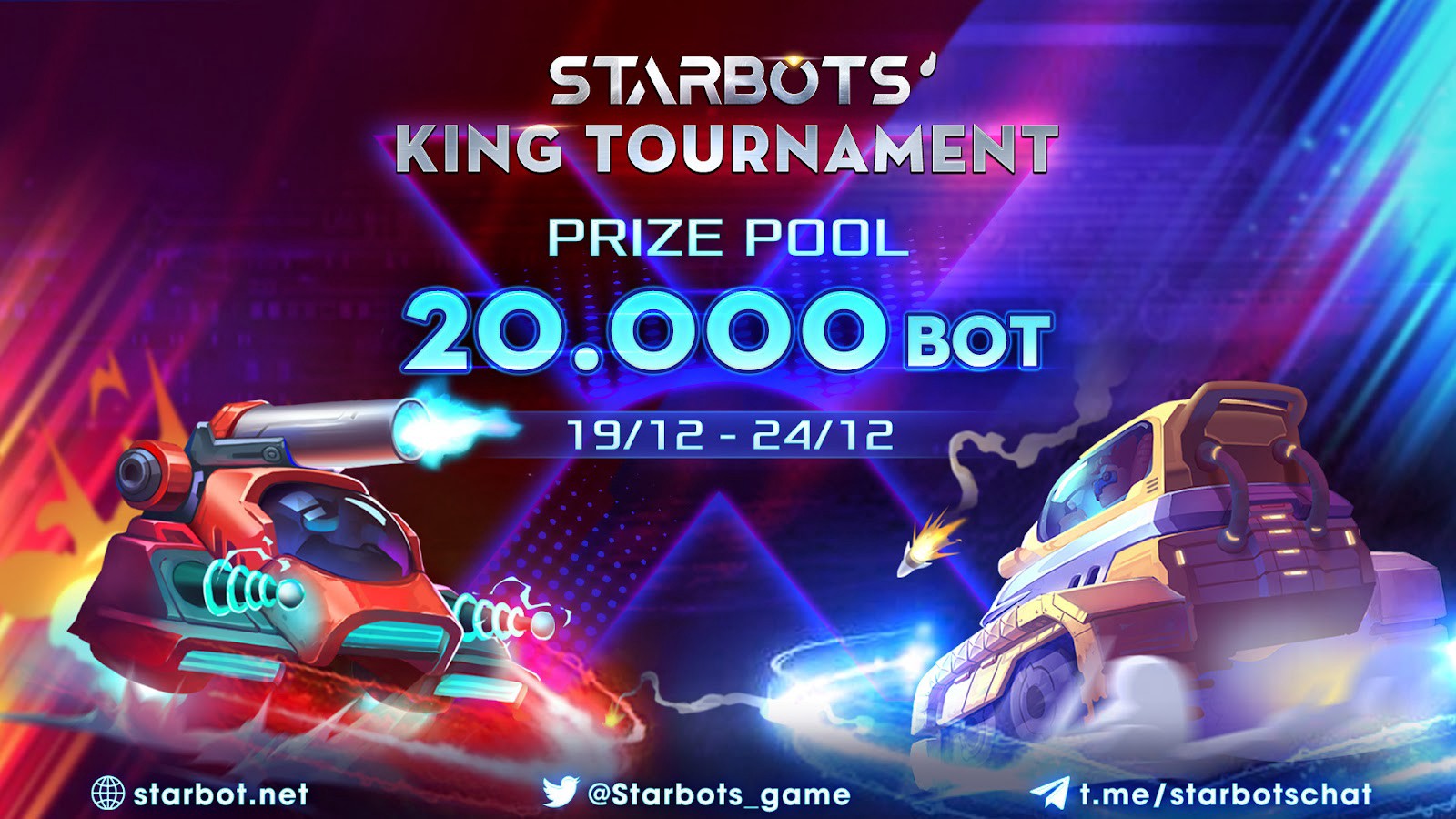 Starbots (BOT) tổ chức sự kiện “Starbots King Tournament” trước thềm phát hành testnet