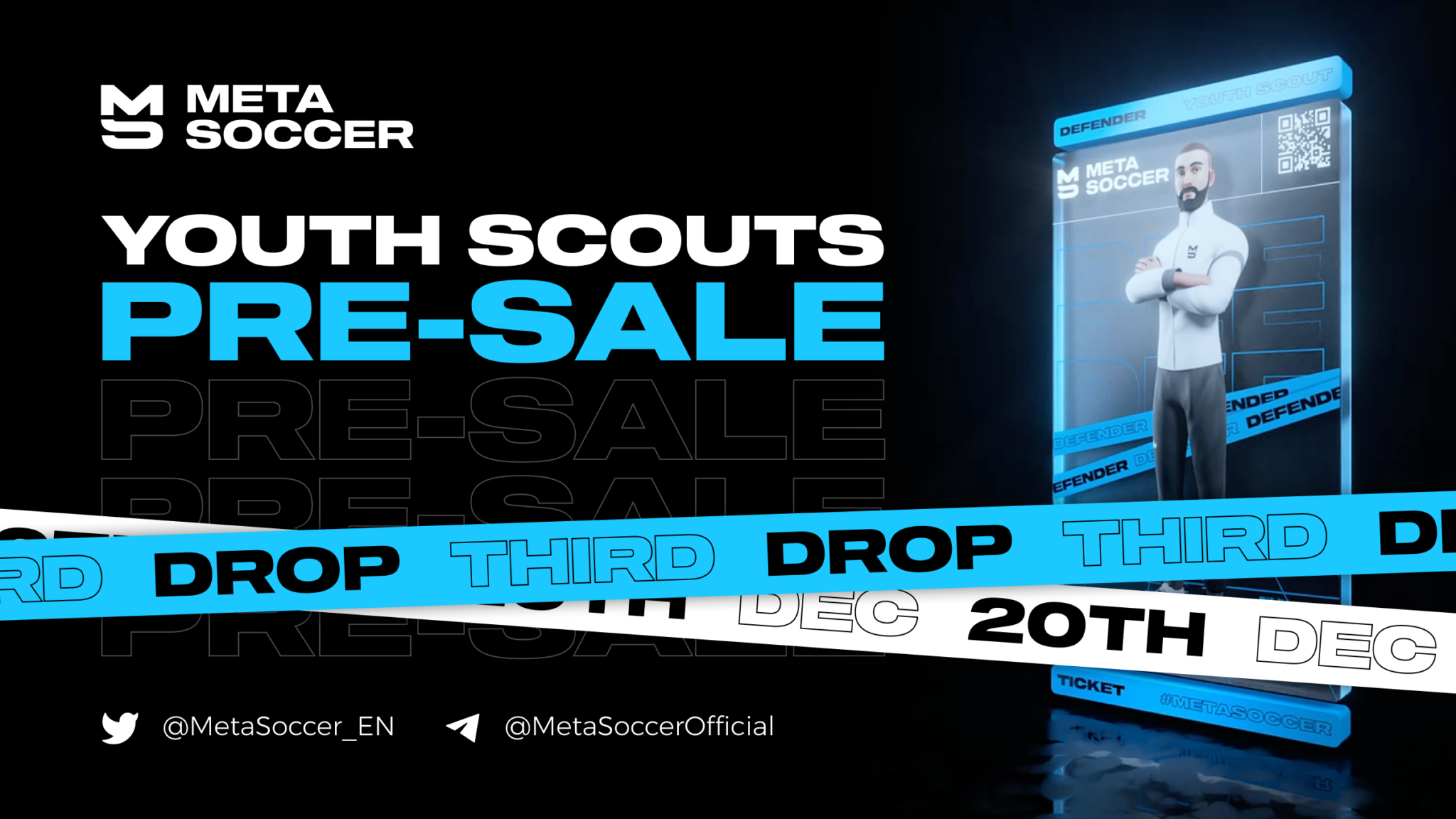 MetaSoccer (MSU) mở bán NFT Youth Scout đợt 3 cùng tính năng đặc biệt