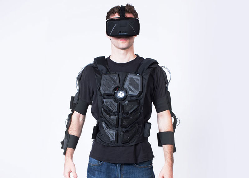 Actronika cho ra mắt áo vest Skinetic Haptic VR đem lại cảm giác như trúng đạn khi mặc