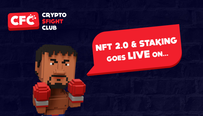 Crypto Fight Club’s NFT 2.0: Sự ra mắt thành công sẽ thắp lên một tia sáng đích thực về tiền điện tử