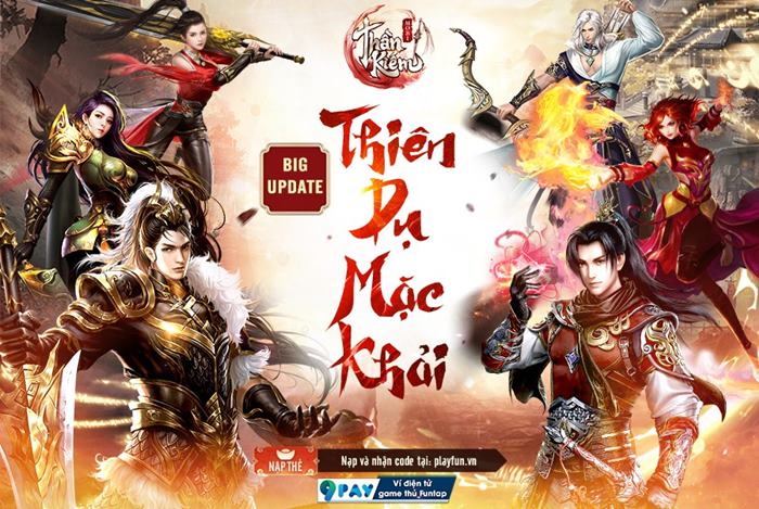 Thần Kiếm Mobile tung ra Big Update “đỉnh chóp”: Hỗ trợ gia tăng lực chiến nhân vật