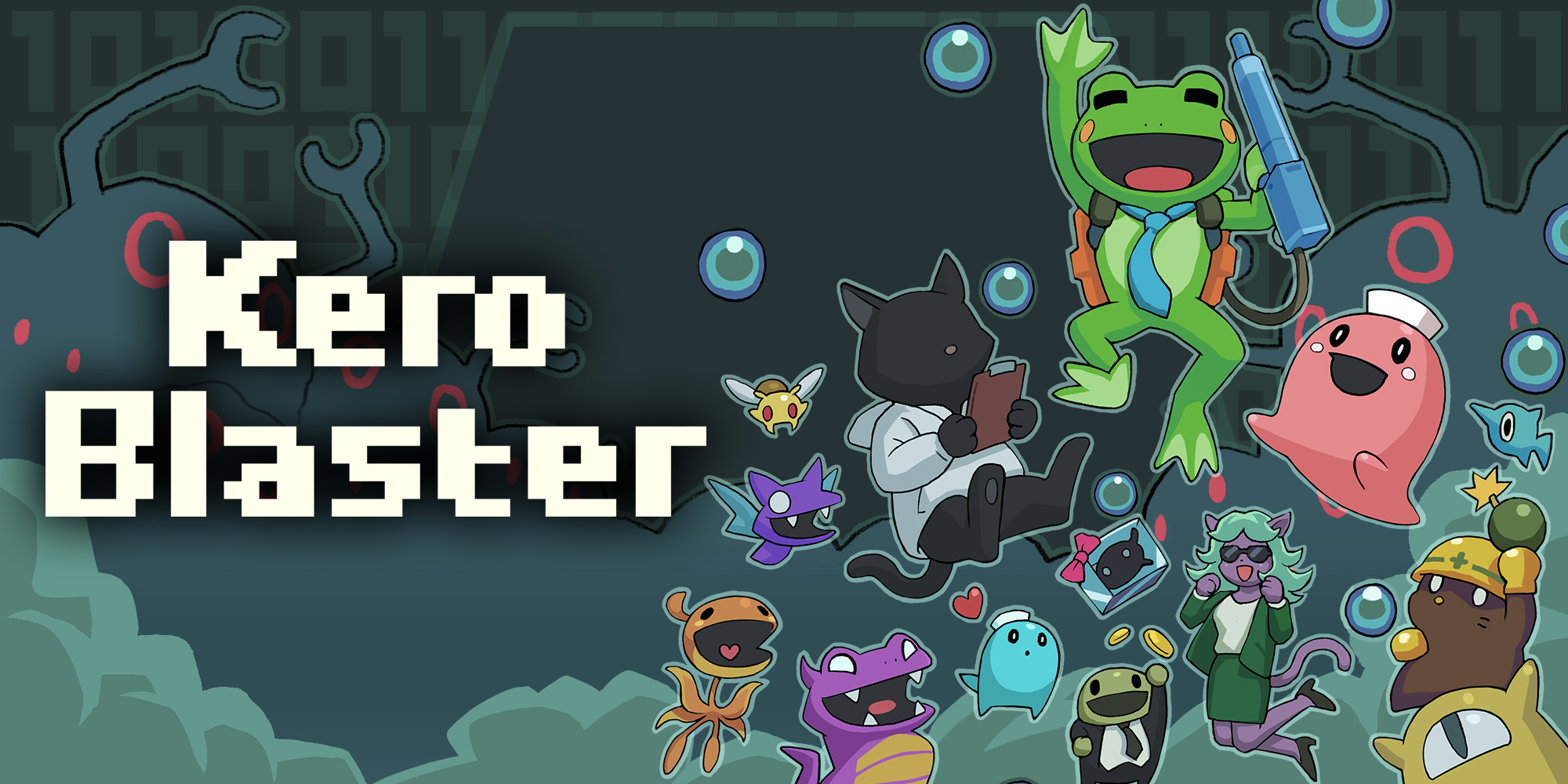 Kero Blaster – Game retro cuộn cảnh 2D khám phá thế giới kỳ lạ