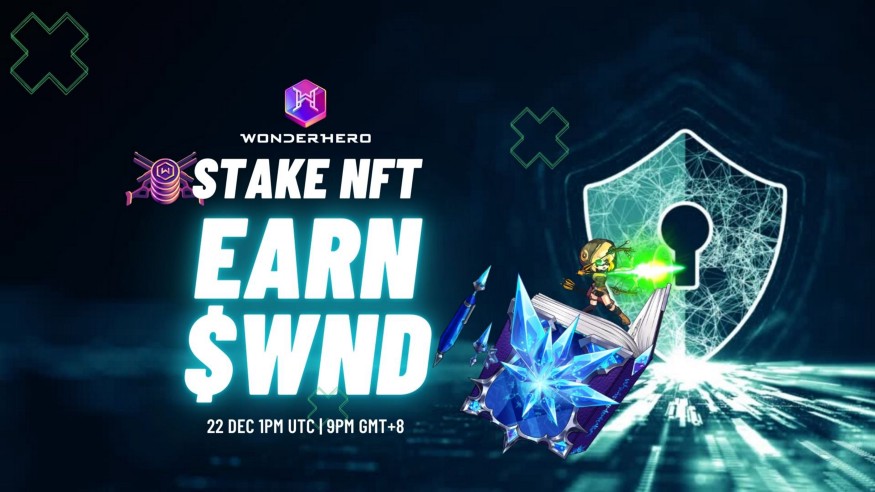 WonderHero (WND) chính thức ra mắt chương trình Staking NFT