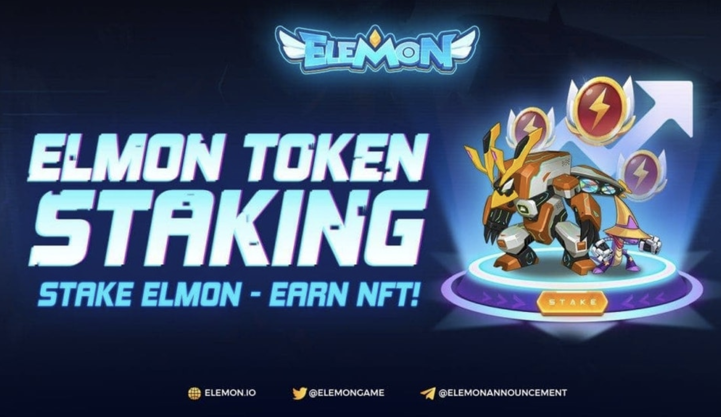 CHƯƠNG TRÌNH STAKING ELMON NHẬN NFT