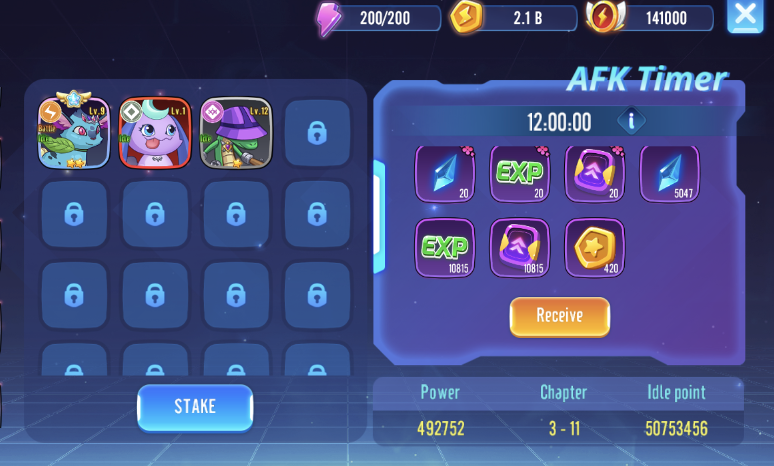 Những Điều Game Thủ Cần Biết Về Chế Độ Idle Của Elemon #2