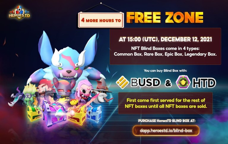 Heroes TD – Hướng Dẫn Mua Box NFT Blind