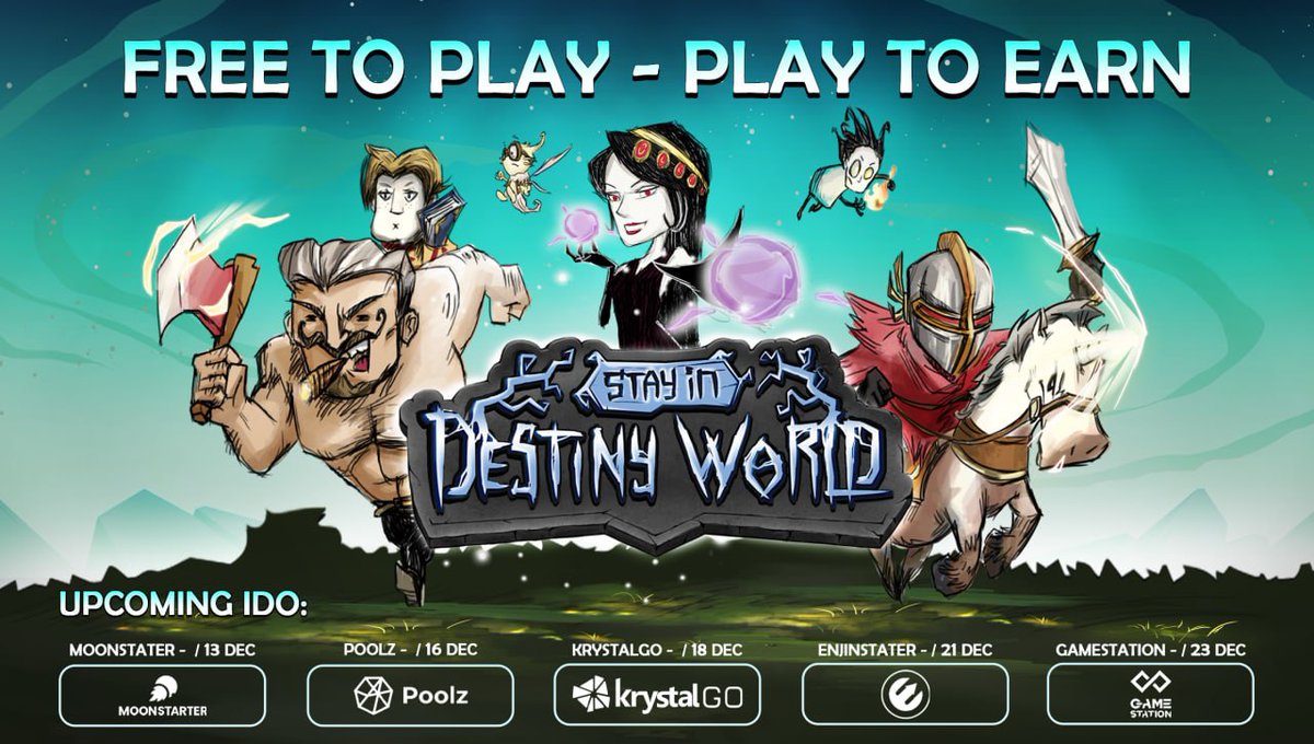 Thông Tin IDO Của Dự Án Game Stay In Destiny World
