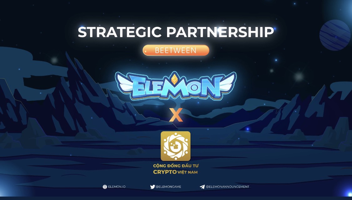 Cộng đồng đầu tư tiền điện tử Việt Nam đã trở thành đối tác chiến lược của ELEMON.