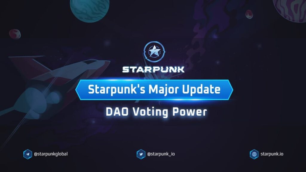 Starpunk – Thúc Đẩy Quyền Biểu Quyết Trong Tay Các $SRP Holders: Sự Kiện Bỏ Phiếu Đầu Tiên Trên Starpad