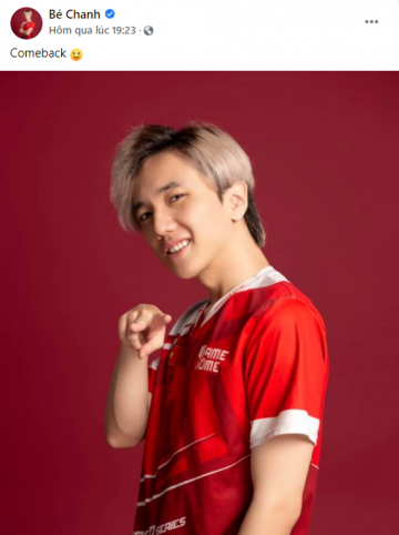 Streamer Bé Chanh hé lộ sẽ ‘comeback’ trong Tốc Chiến