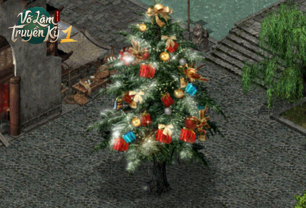 Ở nhà vẫn có thể check-in cây thông Noel ‘siêu to khổng lồ’ cùng Võ Lâm Truyền Kỳ 1 Mobile