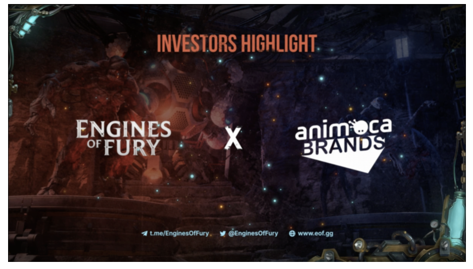 Animoca Brands “rót” 500.000 USD cho Engines Of Fury (FURY)