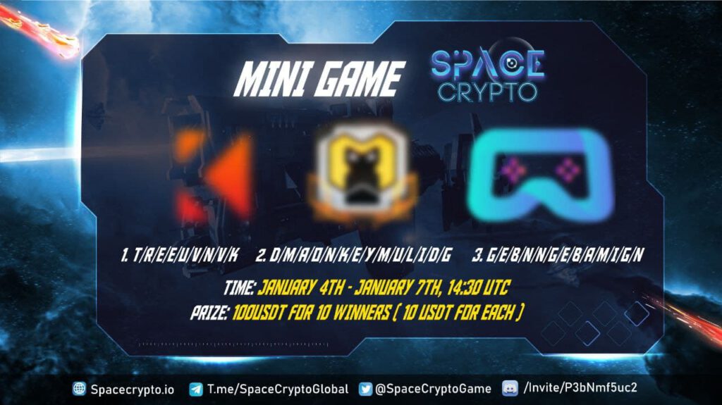 Space Crypto – Sự Kiện Mini-Game Cùng Phần Thưởng Hấp Dẫn Trước Thềm Ra Mắt Bản BetaTest
