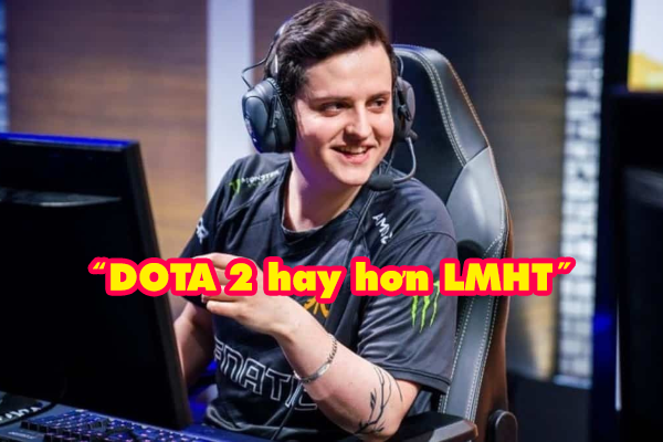 Tuyển thủ từng biến MaRin và Bengi thành "2 chú hề" khẳng định DOTA 2 hấp dẫn hơn LMHT vì lý do muôn thuở