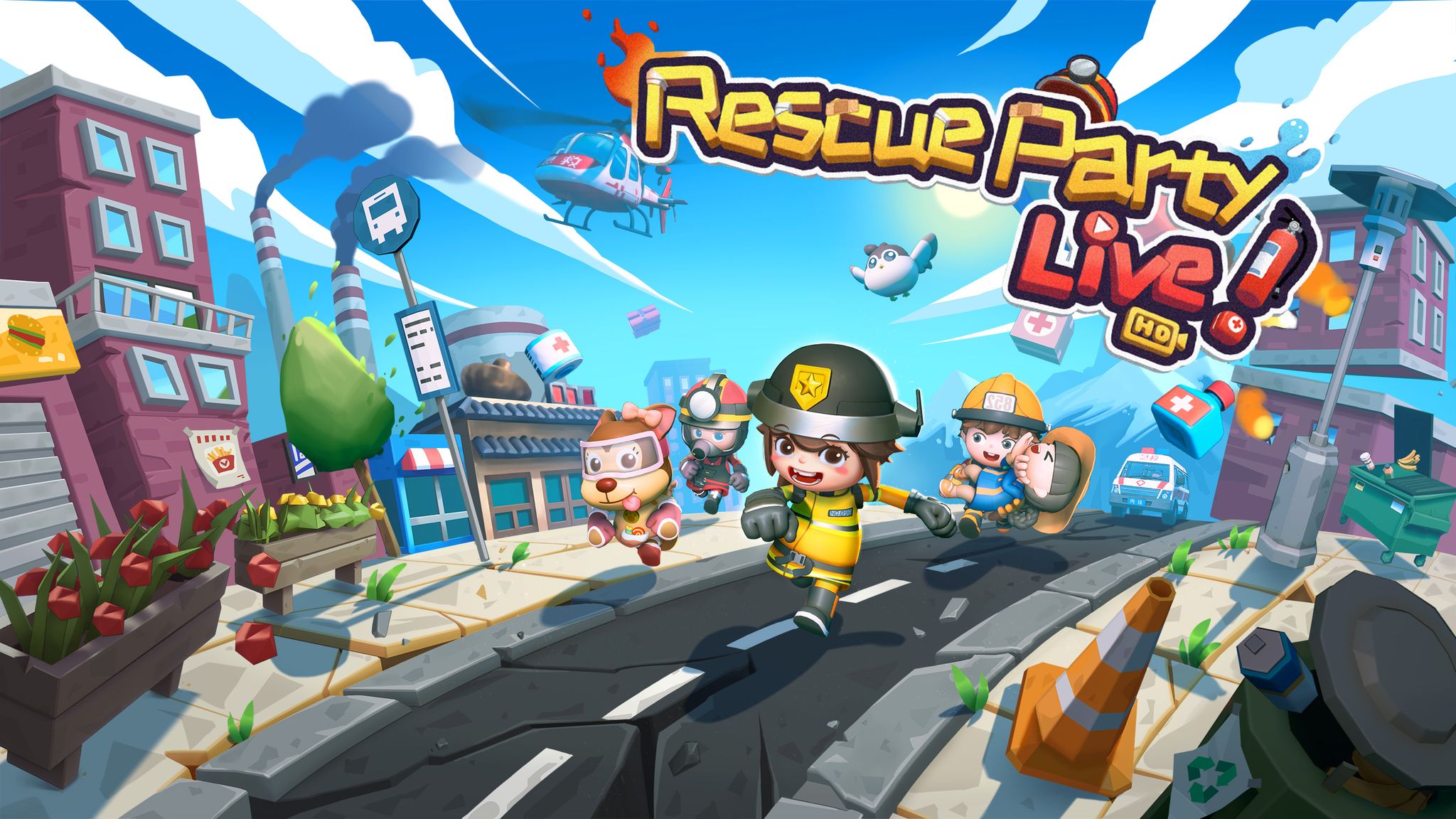 Rescue Party: Live! – Game thử thách tình bạn vừa ra mắt đầu năm 2022