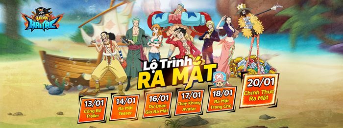 Thêm một tựa game xịn đề tài One Piece cập bến thị trường Việt Nam đầu năm 2022