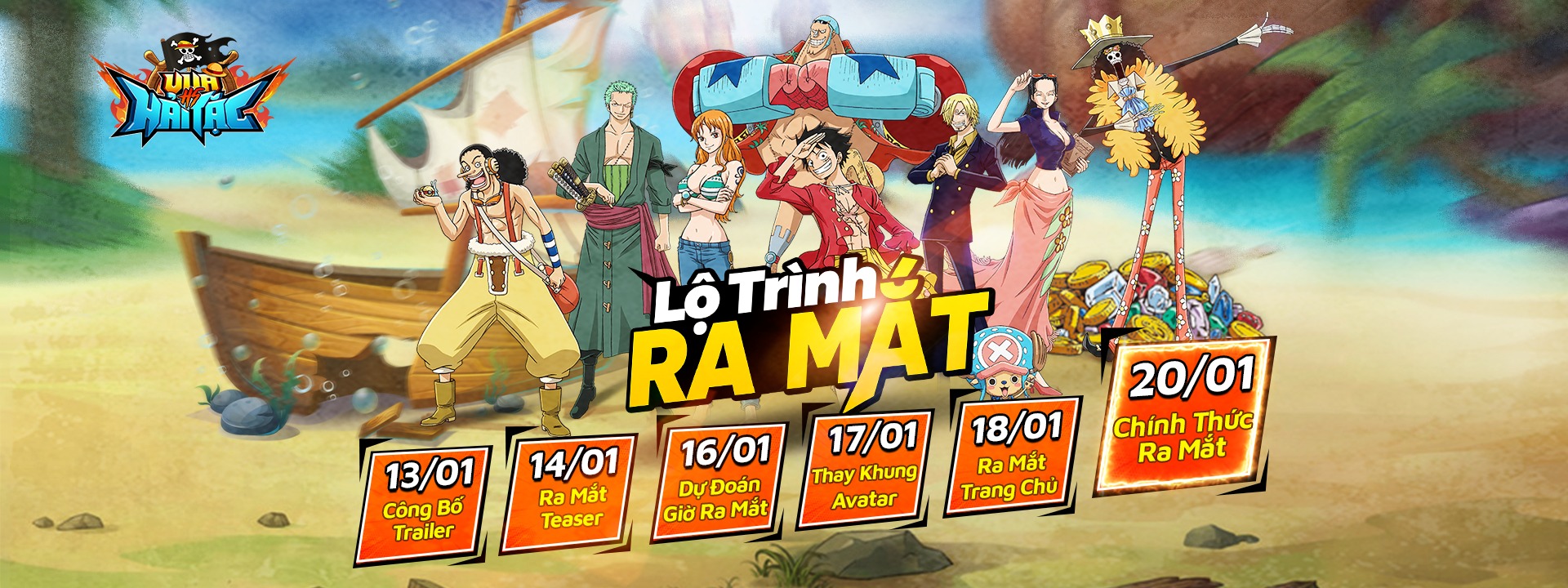 Vua Hải Tặc CMN – Game chiến thuật về One Piece sắp được phát hành tại Việt Nam