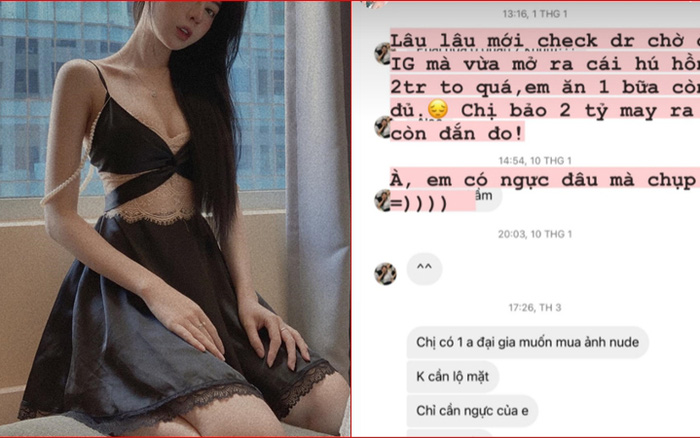 Cận cảnh nhan sắc khó tin của nữ streamer bị đại gia “gạ” bán ảnh nóng với mức giá 2 triệu